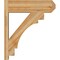Ekena Millwork Merced Rough Sawn Craftsman Outlooker, Western Red Cedar, 8"W x 26"D x 30"H OUT08X26X30MRC04RWR - alternate 2